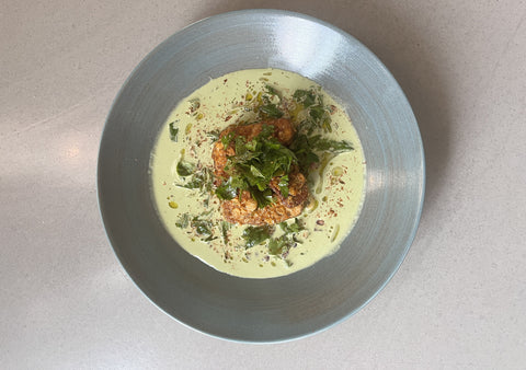 Gebackener Tofu mit Fenchel und Ziegenkäse - STAY SPICED !