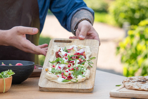 Hummus-Board mit S! Harissa und Fladenbrot - STAY SPICED !