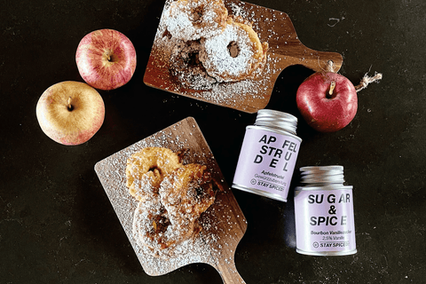 klassische gebackene Apfelradl - STAY SPICED !