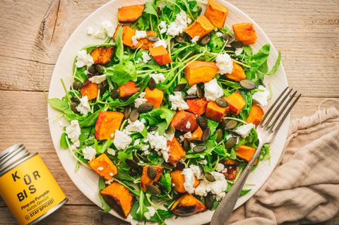 Rucola-Kürbis Salat - STAY SPICED !