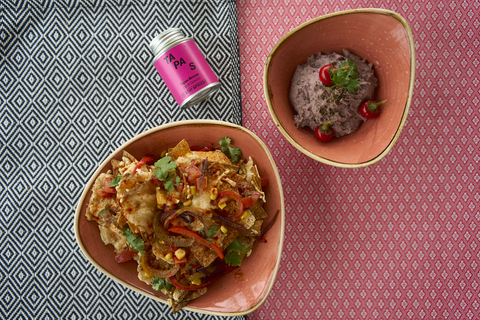 Überbackene Nachos mit Tomaten Tapas Bravas Salsa - STAY SPICED !