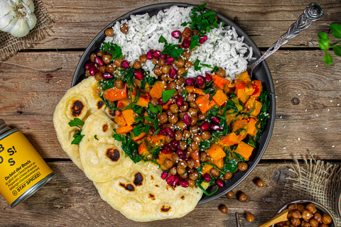 Spinat Kichererbsen Curry - STAY SPICED !