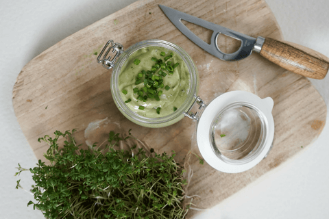 Vegane Bärlauch-Cashew-Mayonnaise - STAY SPICED !