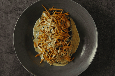 Gegrillter Lachs mit Süßkartoffelsalat - STAY SPICED !