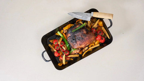 Lammkeule mit gegrilltem Gemüse und S! Tel Aviv - STAY SPICED !