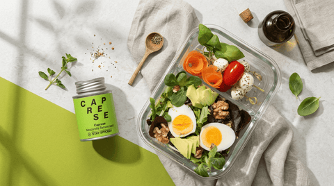 Mediterranes Caprese Salat Dressing - STAY SPICED !