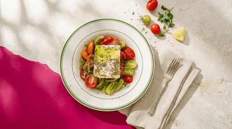 Orientalischer Sommersalat mit Feta - STAY SPICED !