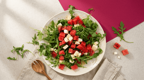 Melonen Feta Salat - STAY SPICED !