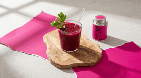 Purple Curry Smoothie - STAY SPICED !