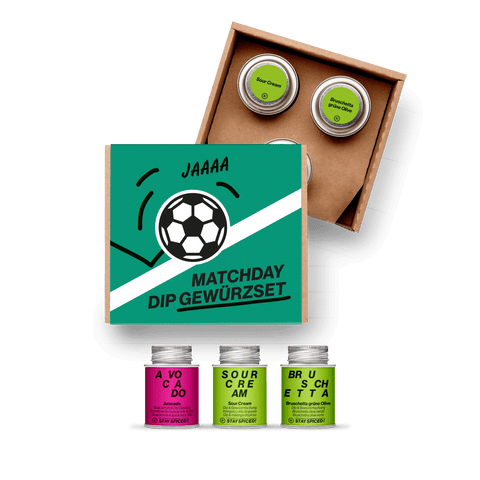 MATCHDAY Dip It | Gewürze Set | 3er Geschenkbox