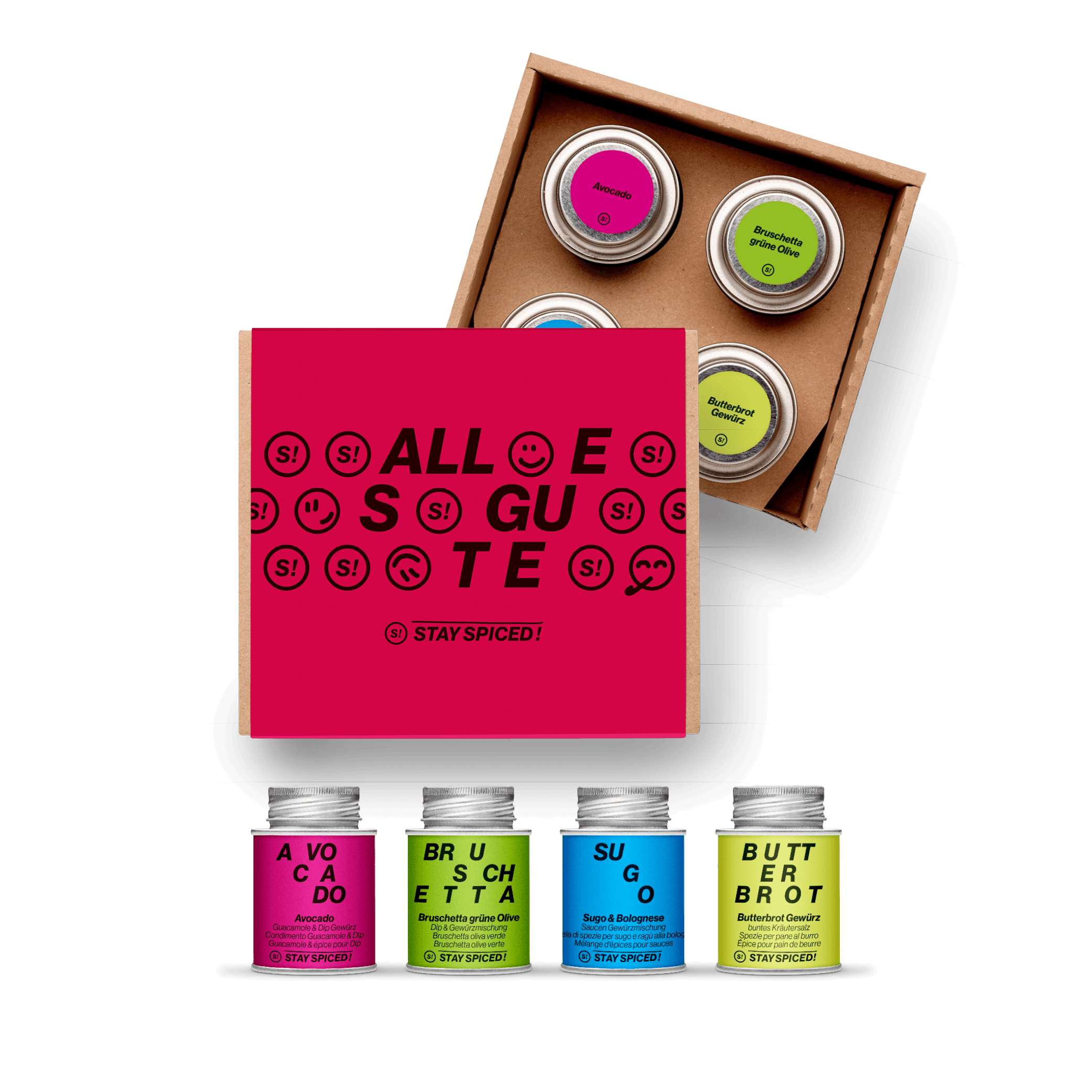 All the Best Spice Set - 4-Piece Gift Box | STAY SPICED !