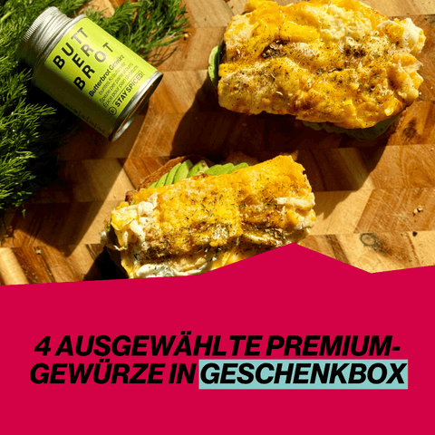 Alles Gute! | Gewürze Set | 4er Geschenkbox - STAY SPICED ! - 59532x