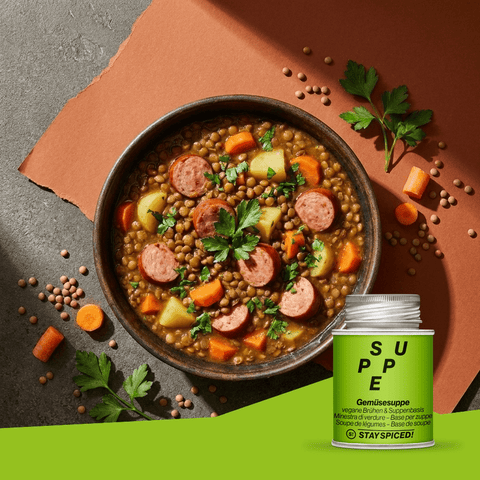 Gemüsesuppe - STAY SPICED ! - 72000xM