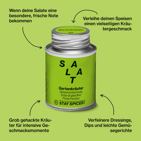 Gartenkräuter Mix - salzfrei - STAY SPICED ! - 60106xM
