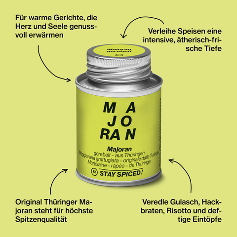 Majoran gerebelt - original Thüringer