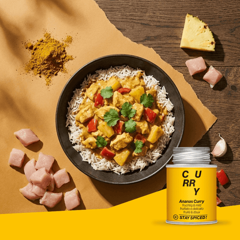 Ananas Curry - fruchtige Currymischung - STAY SPICED ! - 64001xL