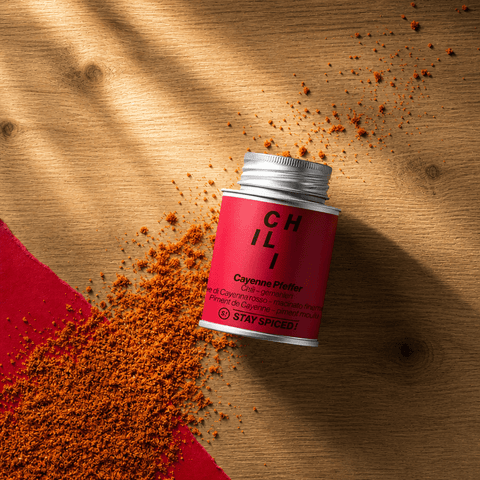 Cayenne Chili rot fein gemahlen - STAY SPICED ! - 56007xM