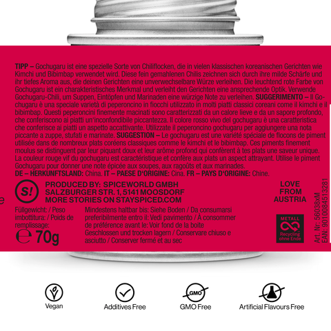 Gochugaru Chili gemahlen - STAY SPICED ! - 56038xM