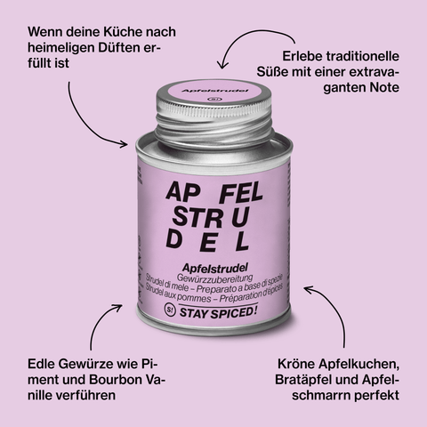 Apfelstrudel Mix - STAY SPICED ! - 68200xM