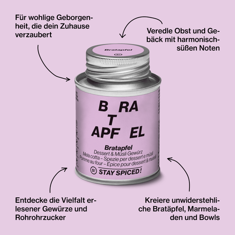 Sugar & Spice - Bratapfel - STAY SPICED ! - 68102xM