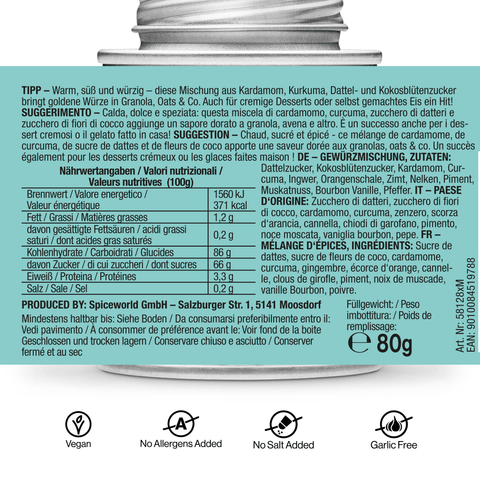 Kardamomschnegge - STAY SPICED ! - 58128xM