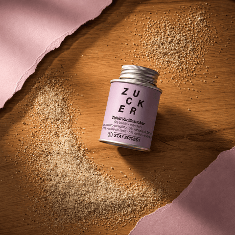Vanillezucker 5% Tahiti Vanille, Backzucker, extra-fein - STAY SPICED ! - 58104xM