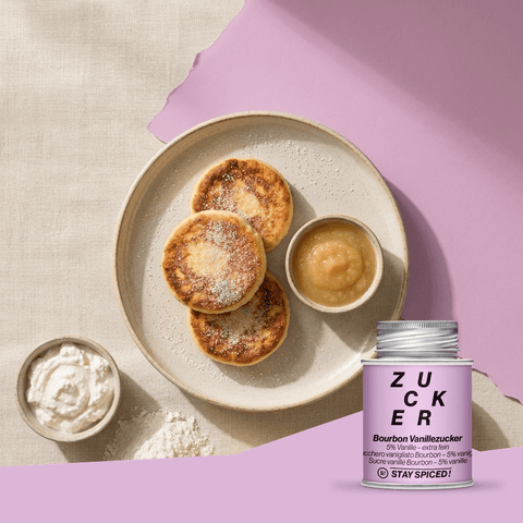 Vanillezucker 5% Bourbonvanille, Backzucker, extra-fein - STAY SPICED ! - 58102xM