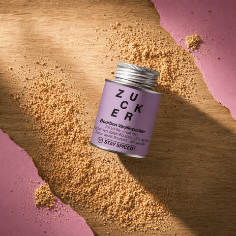 Vanillezucker 5% Bourbonvanille, Backzucker, extra-fein - STAY SPICED ! - 58102xM
