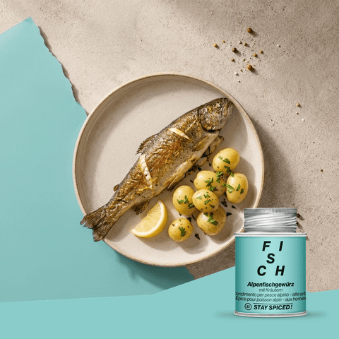 Alpenfischgewürz mit Kräutern - STAY SPICED ! - 60008xM