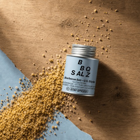 US-Style BBQ Salz, rauchig intensiv - STAY SPICED ! - 54401xM