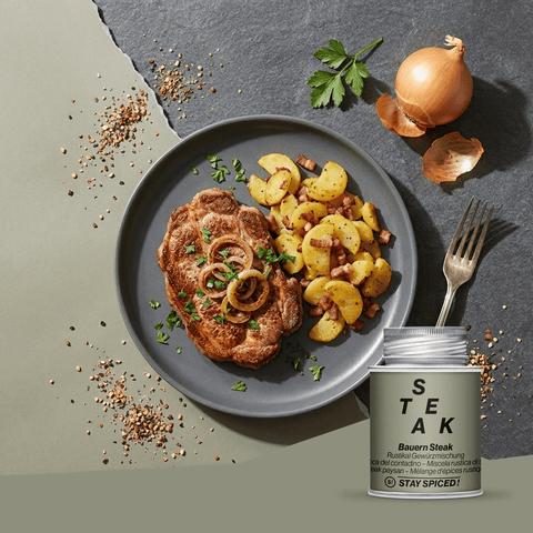 Bauern Steak rustikal Gewürzzubereitung - STAY SPICED ! - 61012xM