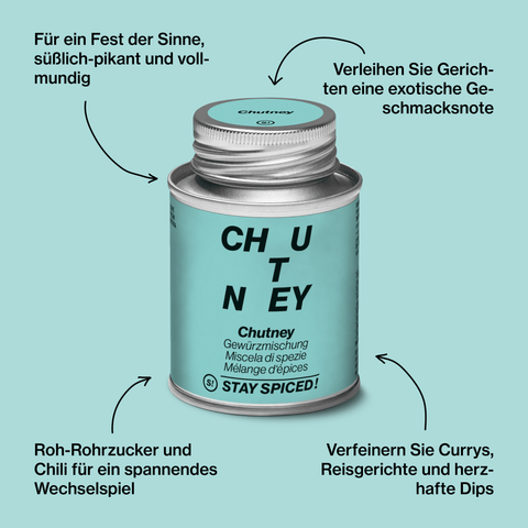 Chutney - STAY SPICED ! - 60029xM