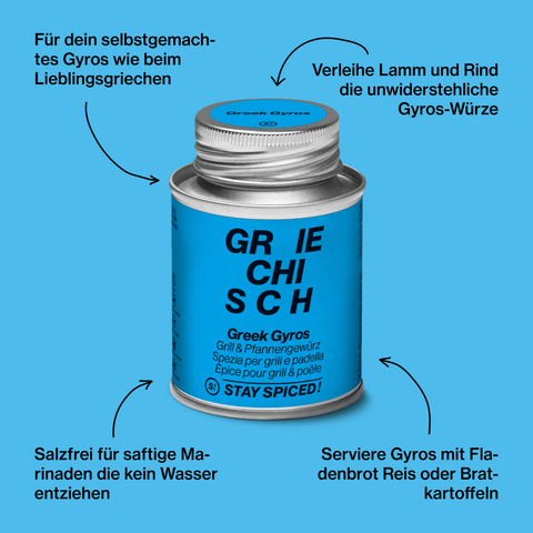Greek Gyros - salzfrei - STAY SPICED ! - 63006xM