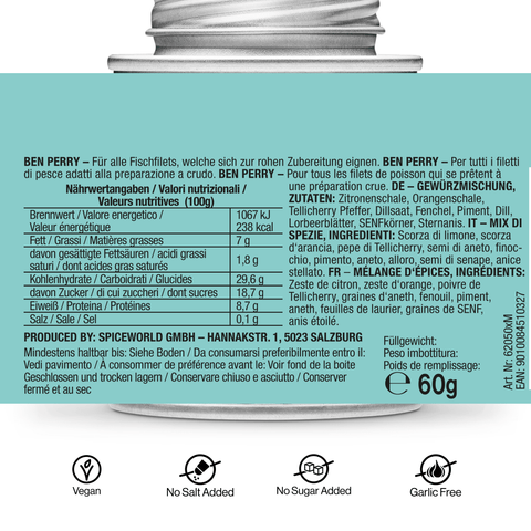 DIY Fischbeize, grob geschrotet - STAY SPICED ! - 62050xM