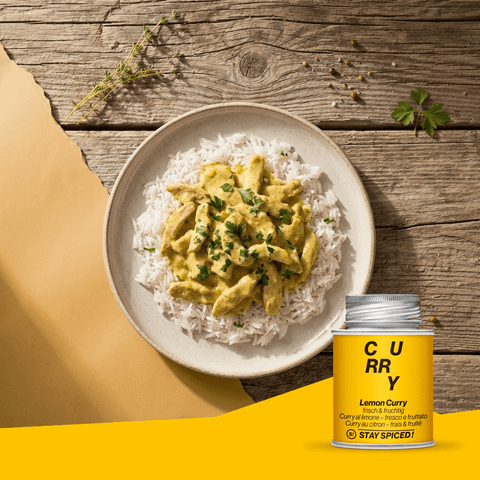 Lemon Curry - zitroniger Curry - STAY SPICED ! - 64017xM