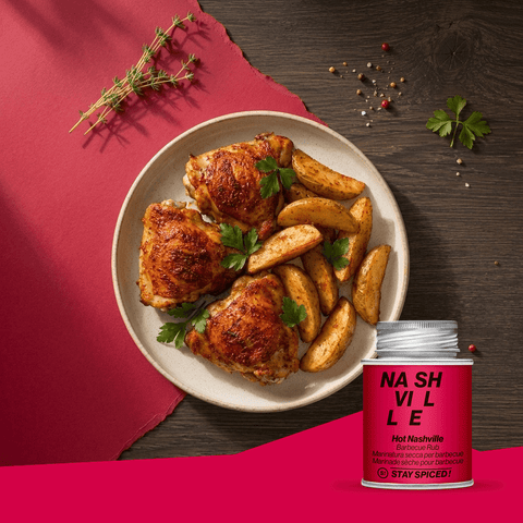 Hot Nashville BBQ - Barbecue Rub - STAY SPICED ! - 62034xS