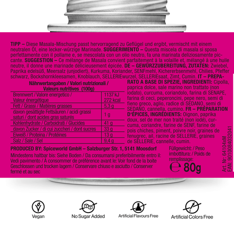 Masala - Indian Taste - STAY SPICED ! - 64104xL