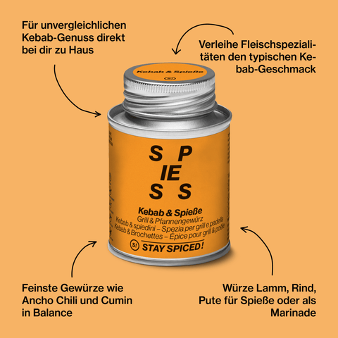 Kebab & Spieße - STAY SPICED ! - 60048xM