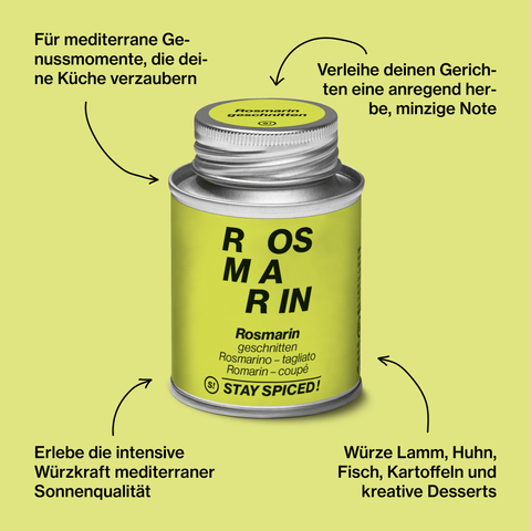 Rosmarin geschnitten - STAY SPICED ! - 50170xM