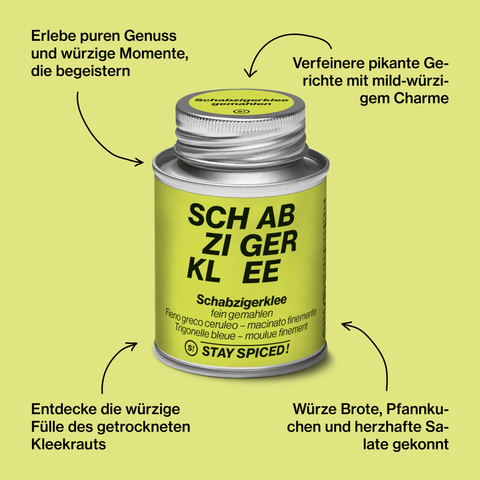 Schabzigerklee gemahlen - STAY SPICED ! - 50173xM