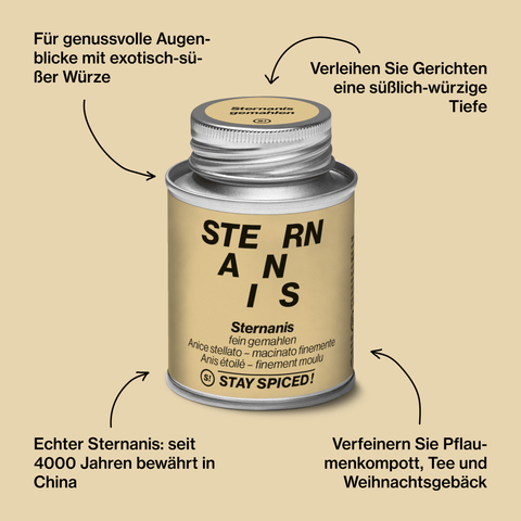Sternanis gemahlen - STAY SPICED ! - 50188xM