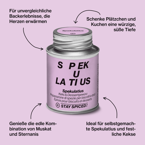 Spekulatius Gewürzzubereitung - STAY SPICED ! - 68208xM