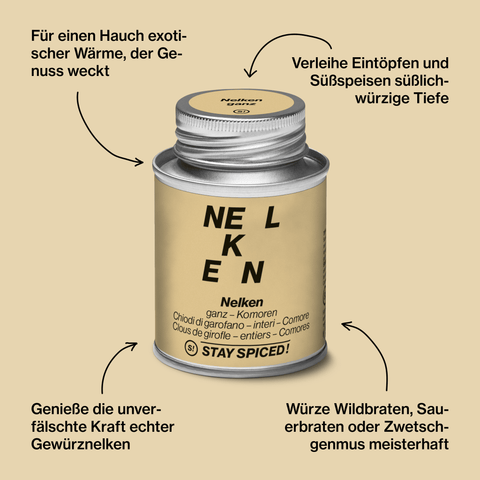 Nelken ganz - Komoren - STAY SPICED ! - 50148xM
