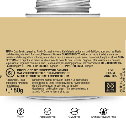 Paprika delikatess - original ungarisch - STAY SPICED ! - 50152xM