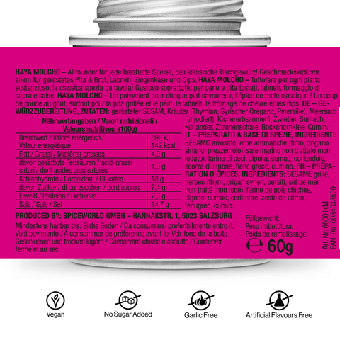Zaatar Gewürzmischung - STAY SPICED ! - 66001xM