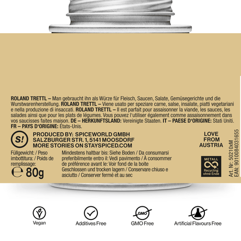 Knoblauchflakes, geschrotet 1-3mm - STAY SPICED ! - 50210xM