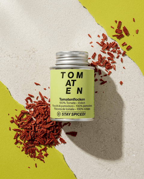 Tomatenflocken - 1kg entspricht 13,9 kg frischen Tomaten - STAY SPICED ! - 50192xM