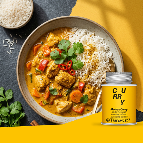 Madras Curry, Strong & Elegant