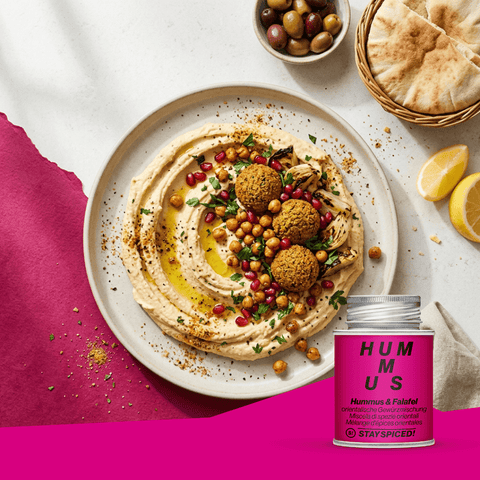 Hummus & Falafel - orientalische Gewürzmischung - STAY SPICED ! - 60065xL