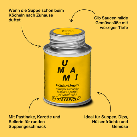 Golden Umami - würziger Allrounder - STAY SPICED ! - 60066xL